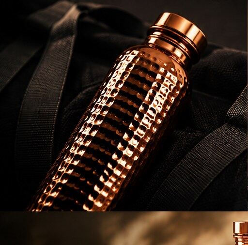 Puura 900 — Pure Copper Water Bottle view 2
